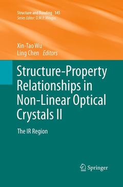 Couverture de l’ouvrage Structure-Property Relationships in Non-Linear Optical Crystals II