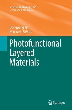 Couverture de l’ouvrage Photofunctional Layered Materials
