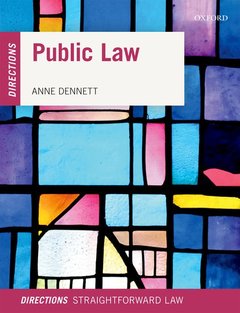 Couverture de l’ouvrage Public Law Directions