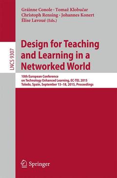 Couverture de l’ouvrage Design for Teaching and Learning in a Networked World