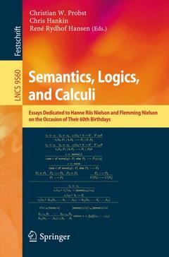 Cover of the book Semantics, Logics, and Calculi