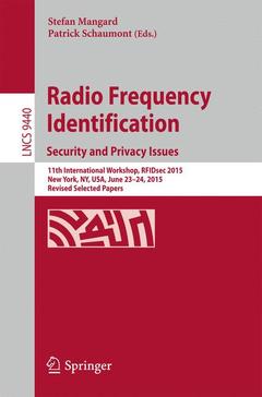 Couverture de l’ouvrage Radio Frequency Identification