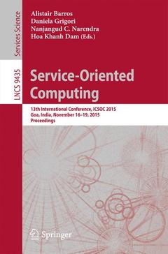 Couverture de l’ouvrage Service-Oriented Computing