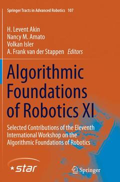 Cover of the book Algorithmic Foundations of Robotics XI