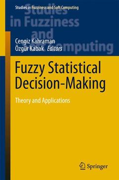 Couverture de l’ouvrage Fuzzy Statistical Decision-Making