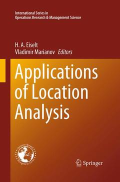 Couverture de l’ouvrage Applications of Location Analysis