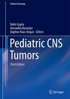 Couverture de l’ouvrage Pediatric CNS Tumors