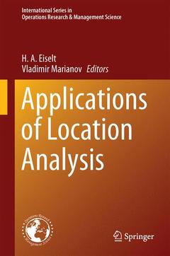 Couverture de l’ouvrage Applications of Location Analysis
