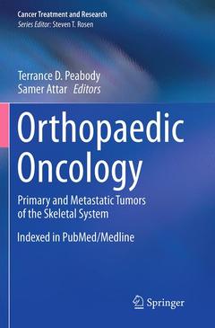 Couverture de l’ouvrage Orthopaedic Oncology