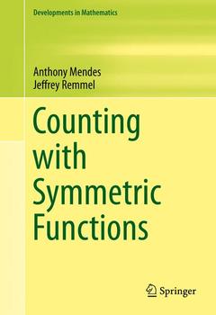 Couverture de l’ouvrage Counting with Symmetric Functions