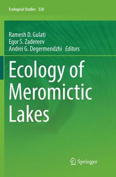Cover of the book Ecology of Meromictic Lakes
