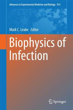 Couverture de l’ouvrage Biophysics of Infection