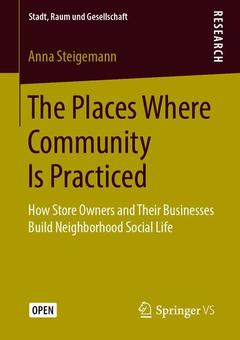 Couverture de l’ouvrage The Places Where Community Is Practiced