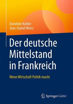 Cover of the book Der deutsche Mittelstand in Frankreich