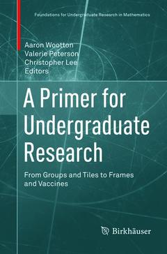 Cover of the book A Primer for Undergraduate Research