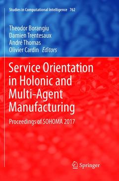 Cover of the book Service Orientation in Holonic and Multi-Agent Manufacturing