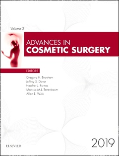 Couverture de l’ouvrage Advances in Cosmetic Surgery , 2019