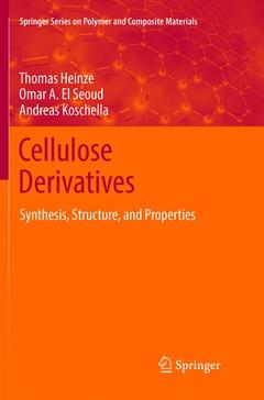 Couverture de l’ouvrage Cellulose Derivatives