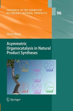 Couverture de l’ouvrage Asymmetric Organocatalysis in Natural Product Syntheses