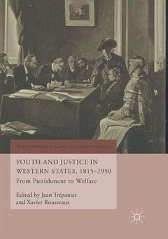Cover of the book Youth and Justice in Western States, 1815-1950