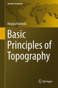 Couverture de l’ouvrage Basic Principles of Topography