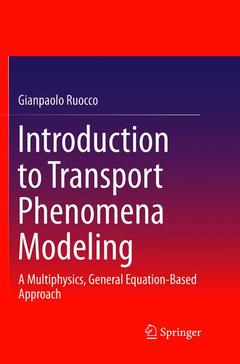 Couverture de l’ouvrage Introduction to Transport Phenomena Modeling