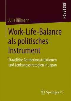 Cover of the book Work-Life-Balance als politisches Instrument
