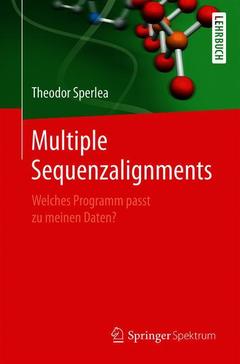 Couverture de l’ouvrage Multiple Sequenzalignments