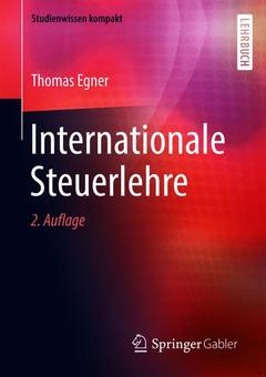 Couverture de l’ouvrage Internationale Steuerlehre