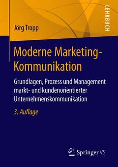 Couverture de l’ouvrage Moderne Marketing-Kommunikation