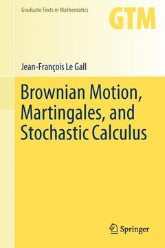 Couverture de l’ouvrage Brownian Motion, Martingales, and Stochastic Calculus 