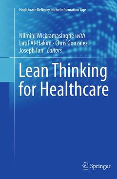 Couverture de l’ouvrage Lean Thinking for Healthcare