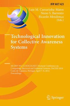 Couverture de l’ouvrage Technological Innovation for Collective Awareness Systems