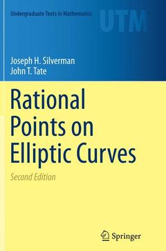 Couverture de l’ouvrage Rational Points on Elliptic Curves
