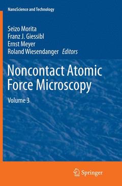 Couverture de l’ouvrage Noncontact Atomic Force Microscopy
