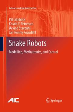 Couverture de l’ouvrage Snake Robots