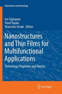 Cover of the book Nanostructures and Thin Films for Multifunctional Applications