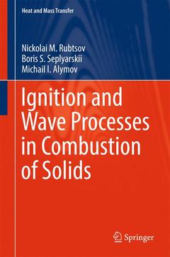 Cover of the book Ignition and Wave Processes in Combustion of Solids