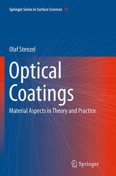 Couverture de l’ouvrage Optical Coatings