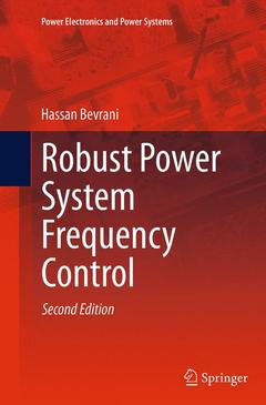 Couverture de l’ouvrage Robust Power System Frequency Control