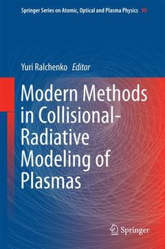 Couverture de l’ouvrage Modern Methods in Collisional-Radiative Modeling of Plasmas