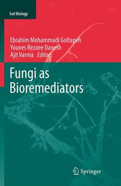 Couverture de l’ouvrage Fungi as Bioremediators