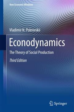 Couverture de l’ouvrage Econodynamics