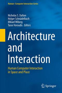 Couverture de l’ouvrage Architecture and Interaction
