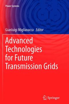 Couverture de l’ouvrage Advanced Technologies for Future Transmission Grids