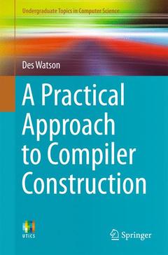 Couverture de l’ouvrage A Practical Approach to Compiler Construction