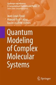 Couverture de l’ouvrage Quantum Modeling of Complex Molecular Systems