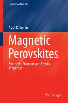 Couverture de l’ouvrage Magnetic Perovskites