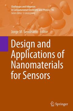 Couverture de l’ouvrage Design and Applications of Nanomaterials for Sensors