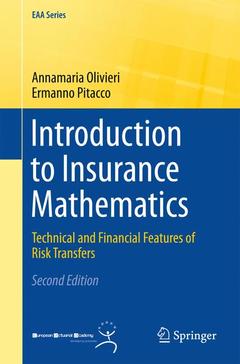 Couverture de l’ouvrage Introduction to Insurance Mathematics